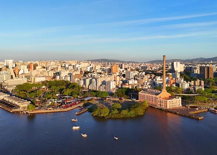 Xtay Cais Rooftop -estúdios Com Cozinha Próximo Ao Cais Embarcadero * Porto Alegre