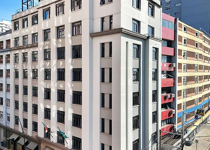 Apartamento Xtay Cais Rooftop -estúdios Com Cozinha Próximo Ao Cais Embarcadero *