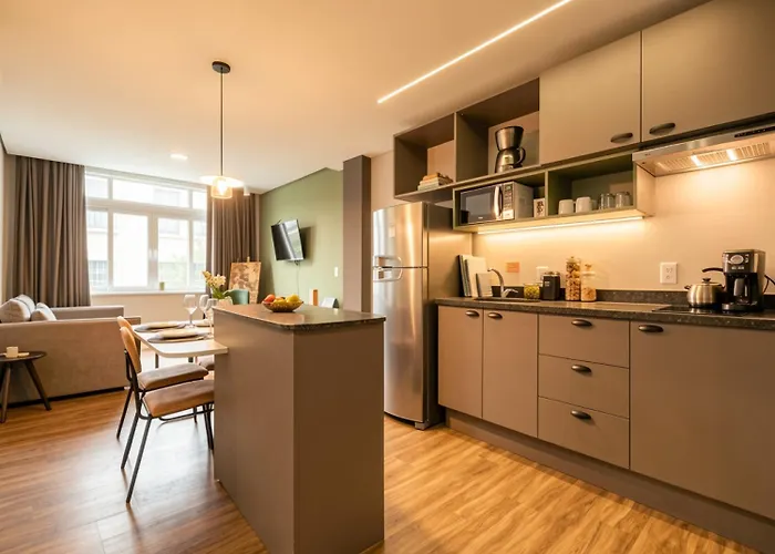 Apartamento Xtay Cais Rooftop -estúdios Com Cozinha Próximo Ao Cais Embarcadero