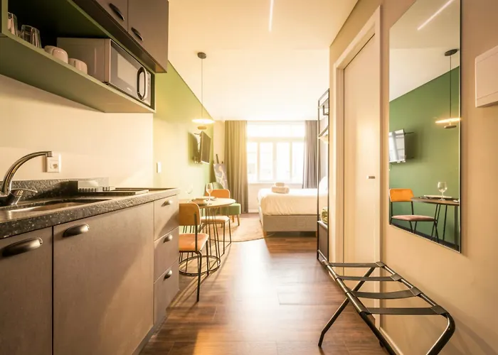 Apartamento Xtay Cais Rooftop -estúdios Com Cozinha Próximo Ao Cais Embarcadero