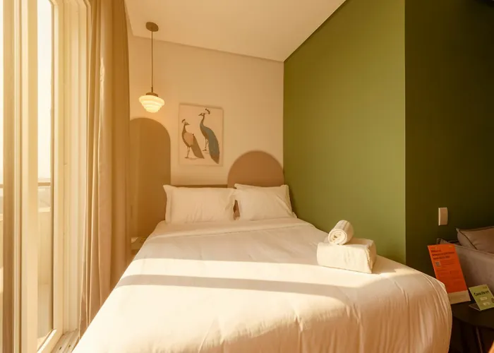 Xtay Cais Rooftop -estúdios Com Cozinha Próximo Ao Cais Embarcadero Apartamento